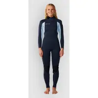 Rip Curl Trad 4/3 Mm Naisten Pitkähihainen Neopreenipuku Jossa Vetoketju Selässä