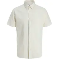 Jack & Jones 12294285 Linen Plus Size Lyhythihainen Paita