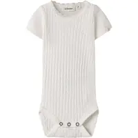 Lil´ Atelier Nbfhaldis Ss Slim Body Lil - Cream - 62