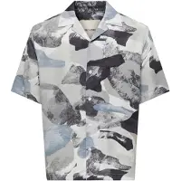 Only & Sons Onsharvi Rlx Resort Ss 041 Aop Shirt - White - L