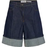 ROUGE EDIT Roumartine Rw Denim Shorts - Navy - 34