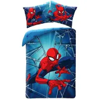 Marvel Spiderman Dynamic Kids Pussilakanasetti (small) 100×135 cm, 40×60 cm