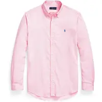 Ralph Lauren for man. 710805564027 Pink Custom Fit Oxford Shirt (S), Casual, Cotton, Long sleeve