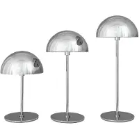 Dyberg Larsen Along Led Minibordlampe Krom 3 Stk. 10,15,20Cm - Silver - ONE SIZE