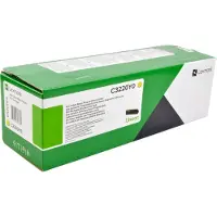 Lexmark c3220y0 yellow return program print cartridge