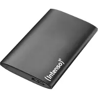 Intenso 3823471, 2 TB, 1.8", USB A-tyyppi, 3.2 Gen 1 (3.1 Gen 1), 0,5 Gbit/s, Musta
