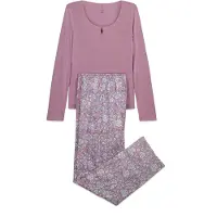 Women´secret Pyjama vaaleanpunainen / musta / valkoinen