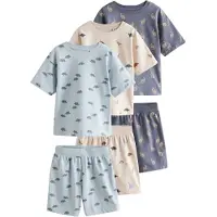 Next Yöpuku beige / vaaleabeige / opaali / vaaleansininen