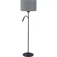 Nowodvorski Lighting Hotel lattiavalaisin E27+G9 168cm musta/harmaa