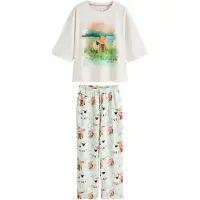 Next Pyjama norsunluu / vihreä