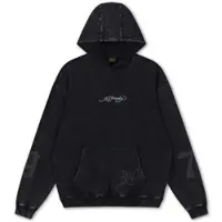 Ed Hardy Collegepaita 'Flaming Tiger' harmaa / antrasiitti