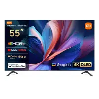 Xiaomi A Pro 2026 55" 4K QLED Google TV, 60 Hz, HDR10+, tummanharmaa