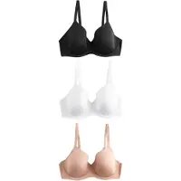 Next Rintaliivi nude / musta / valkoinen
