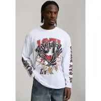 Ed Hardy Paita '1971 Tattoo Eagle' verenpunainen / musta / valkoinen