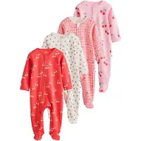Next Yöpuku vihreä / roosa / punainen / offwhite