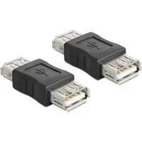 DeLOCK – Adapter Gender Changer USB-A female - USB-A female (65012)