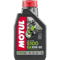 Motul Moottoriöljy 5100 4T 10W-50, 1 litra TEKNOSYNTEESI, 1 litraa
