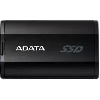 ADATA A-DATA SD810 1 Tt USB 3.2 Gen 2x2 (USB-C) -ulkoinen SSD, iskunkestävä, pelikäyttöön, musta