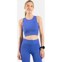 Odlo Women's Tank Crop X-Alp Trail Cargo Dazzling Blue M