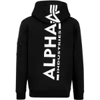 Alpha industries Backprint Hoodie - Black - S
