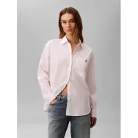 Calvin Klein Jeans Pusero 'Relaxed Monogram' valkoinen
