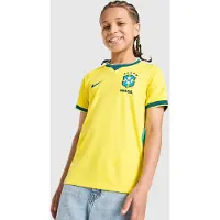 Nike Toiminnallinen paita 'Brasilien Stad Home' taivaansininen / tummansininen / keltainen / kuusi