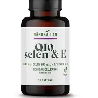 Närokällan Q10 + Selen + E 60 kapselia