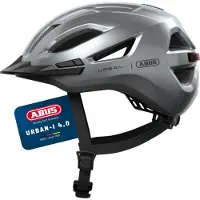 ABUS Urban-I 4.0 -pyöräilykypärä graphite silver
