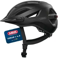 ABUS Urban-I 4.0, pyöräilykypärä, musta