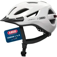 ABUS Urban-I 4.0 -pyöräilykypärä shiny white