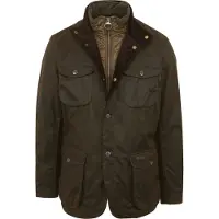 Barbour Ogston Wax Jacket - Khaki green - M