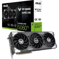 Asus GeForce RTX 5060 Ti TUF Gaming - OC Edition -näytönohjain, 8GB GDDR7