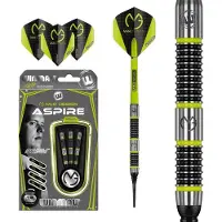 Winmau MvG Aspire 80% Tungsten 20g Soft Tip Darts-tikat