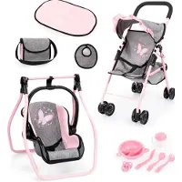 Bayer Nukenvaunut Buggy Setti, Grey