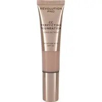 Makeup Revolution PRO CC Perfecting Foundation SPF 30 - Monikäyttöinen meikkivoide kuivalle ja sekaiholle 26 ml F2.5