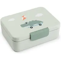 Done by Deer Lunch Box W/Divider Playground Green - Green - 17.5X 13X H 6.5CM