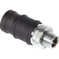 Alphacool ES quick release BLH1A PushIn Female IT with bulkhead fitting