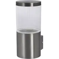 Osram Ulkoseinävalaisin ENDURA CLASSIC EBRO, himmennettävä, Alumiini/harmaa/sinkki, Ruostumaton teräs, Moderni
