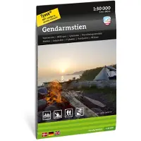 Calazo förlag Gendarmstien 1:30.000 NoColour Kirjallisuus OneSize