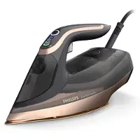 Philips DST8041/80, Höyrysilitysrauta, SteamGlide Elite -pohjalevy, 2,5 m, 260 g/min, Musta, 80 g/min