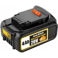 Rosfix Vaihto-osa akkutyökaluille Dewalt DCB180, DCB182 varten – LED-ilmaisin, 4Ah, 20V Li-ion