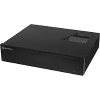 Silverstone Milo ML04 Slim HTPC-kotelo, Micro ATX, musta