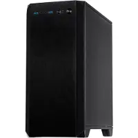 Inter-Tech H-606, Micro Tower, PC, Musta, 15 cm, 32 cm, Alapuolella (88881311)