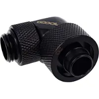 Alphacool 1011165 Elbow Fitting Musta