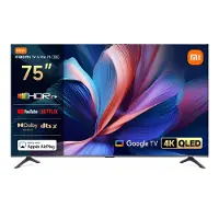 Xiaomi A Pro 2026 75" 4K QLED Google TV, 60 Hz, HDR10+, harmaa