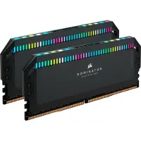 Corsair 32GB (2 x 16GB) Dominator Platinum RGB, DDR5 6000MHz, CL36, 1.40V, musta