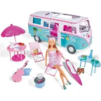 Simba Playset Simba Steffi Love 29 cm Nukke Asuntovaunu