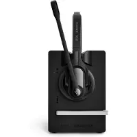 Epos Impact D30 USB ML -langaton kuulokemikrofoni + latausteline, musta