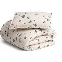Garbo&Friends Blueberry Muslin pussilakanasetti junior 100x140 cm/40x45 cm