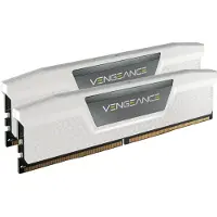 Corsair 32GB (2 x 16GB) Vengeance, DDR5 6400MHz, CL32, 1.40V, valkoinen/harmaa